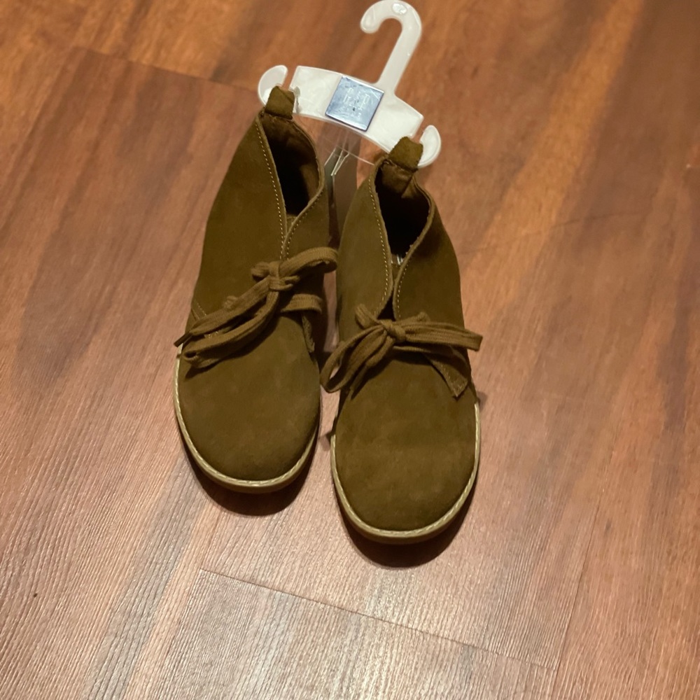 Little Boy Suede Shoes
